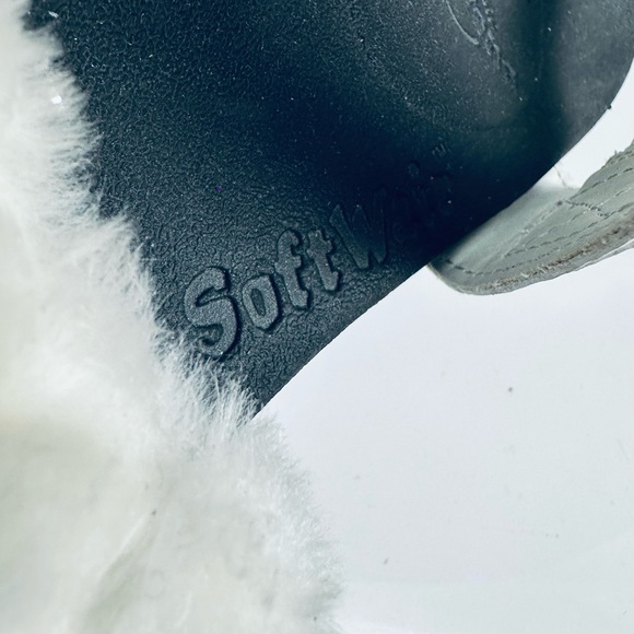 Dr. Martens Voss Quad Fluffy Faux Fur Platform Sandals - Picture 7 of 10